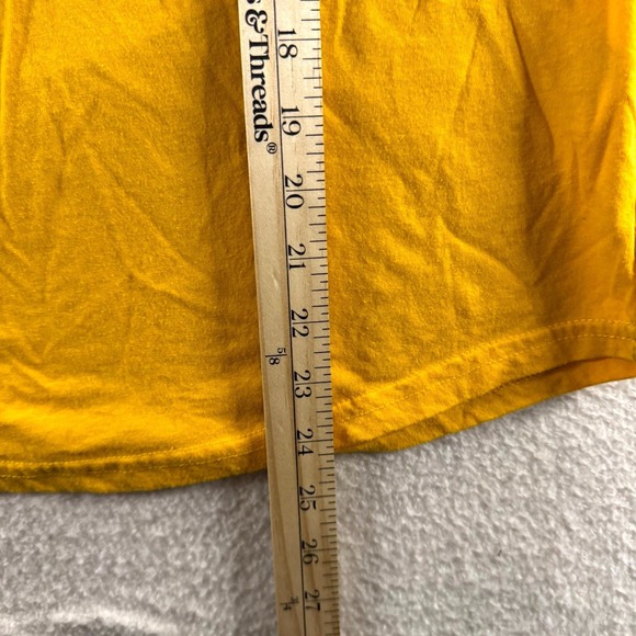 New Orleans French Quarter Adult Medium Yellow Black Cotton Spirt Jersey Comfy - Picture 6 of 12